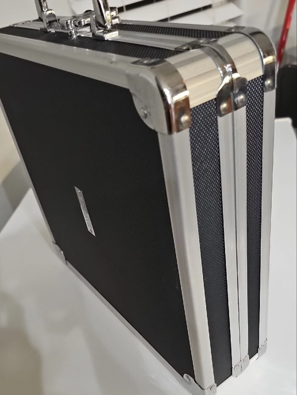 Black Aluminum Trim Case - Portable Storage